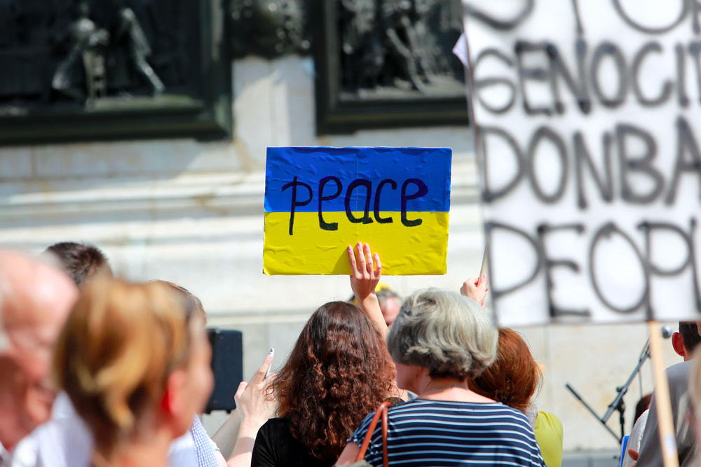 Ukraine Friedensdemo