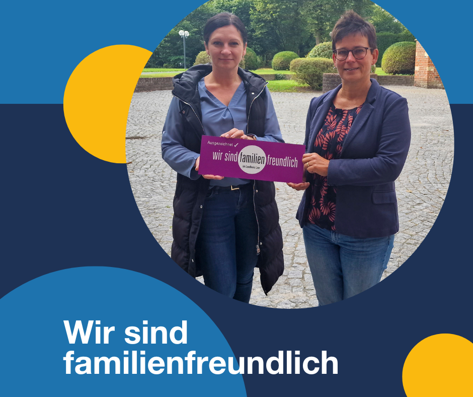 Wir sind familienfreundlich