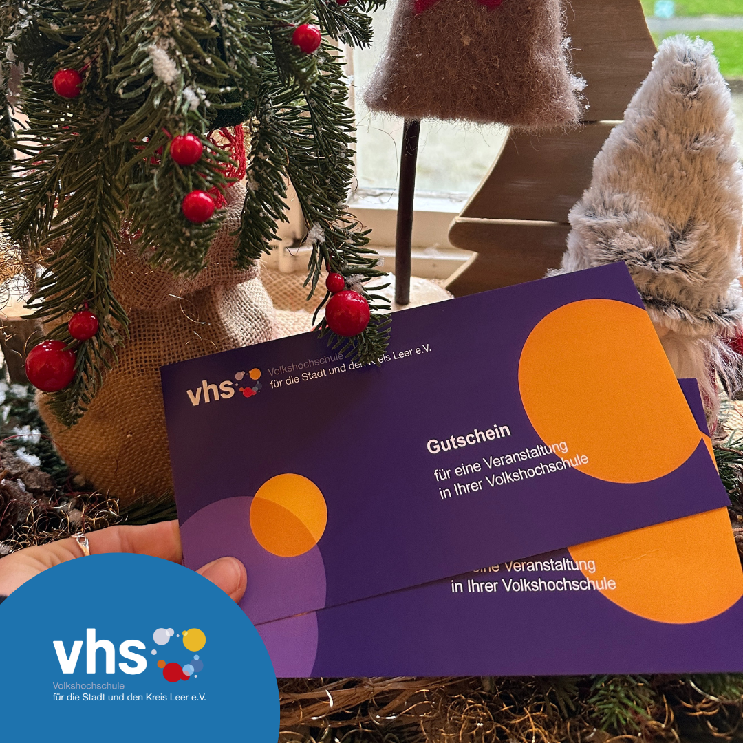 Gutschein VHS Weihnachten
